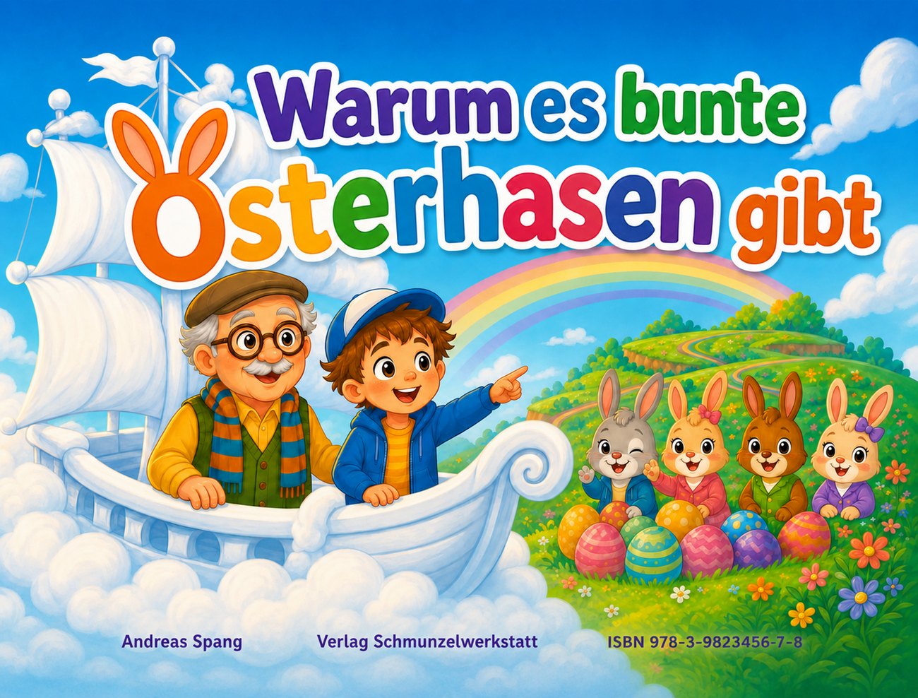 Buchcover: Warum es bunte Osterhasen gibt von Andreas Spang